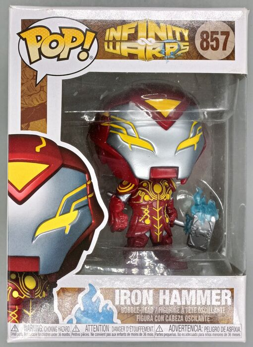 857 Iron Hammer - Marvel Infinity Warps - Box Damaged Funko POP Funko