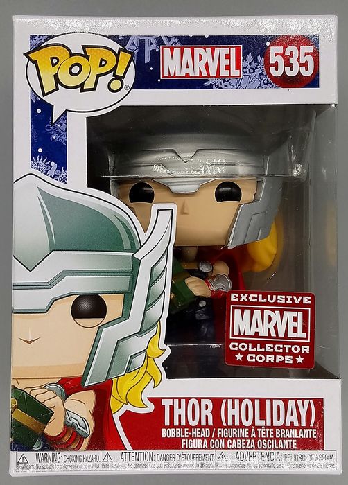 535 Thor (Holiday) - Marvel Collector Corps Funko POP