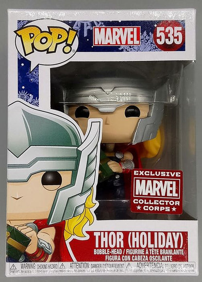535 Thor (Holiday) - Marvel Collector Corps Funko POP