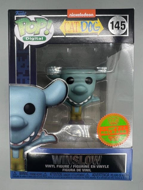 145 Winslow Digital 1800pc Limited Edition Cat Dog Nickelodeon Box Damaged Funko POP Funko
