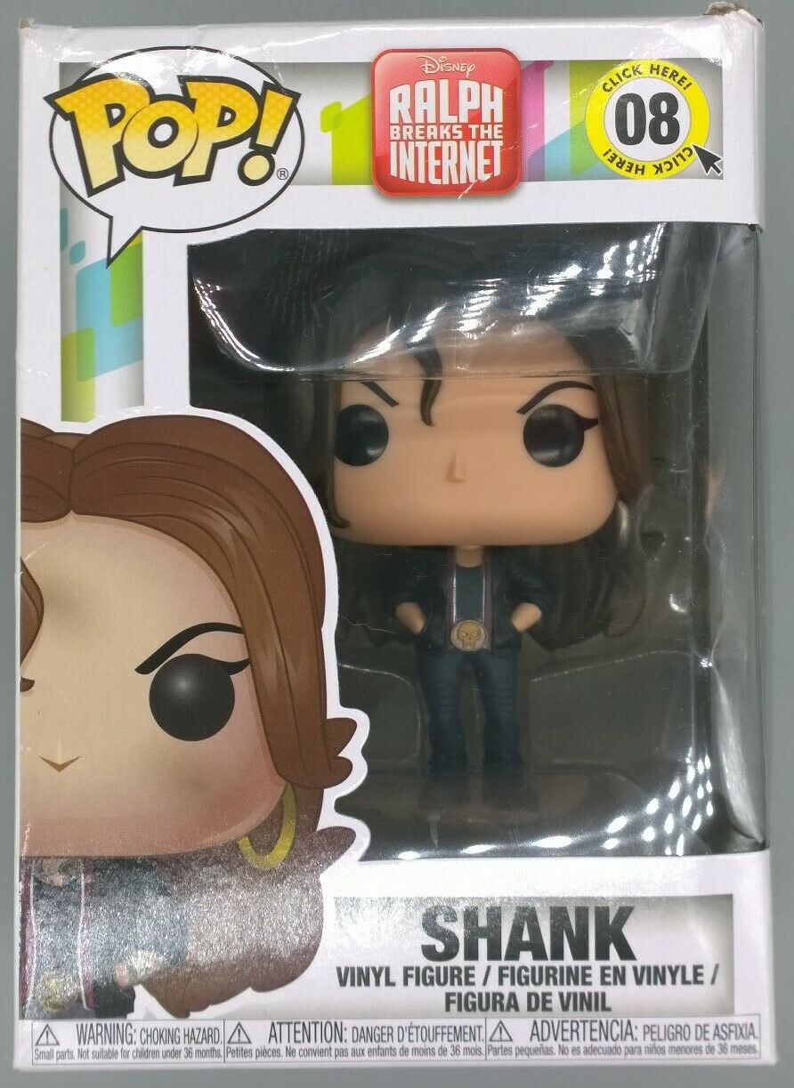 08 Shank - Disney Wreck-It-Ralph 2 - Funko POP - Box Damaged Funko