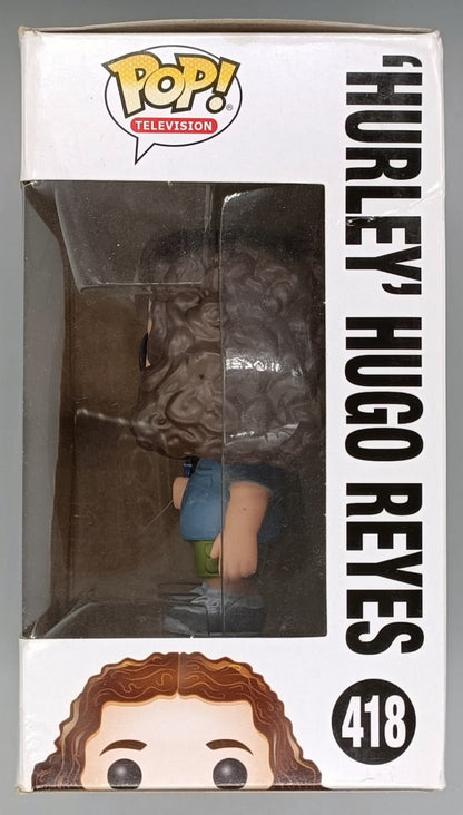 418 Hurley Hugo Reyes - LOST - Box Damaged Funko POP