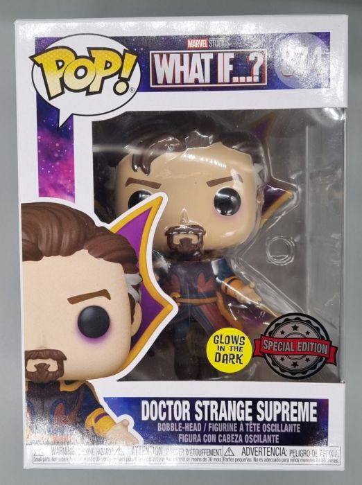 874 Doctor Strange Supreme Glow - Marvel What If..? Funko POP Funko
