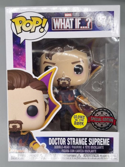 874 Doctor Strange Supreme Glow - Marvel What If..? Funko POP Funko