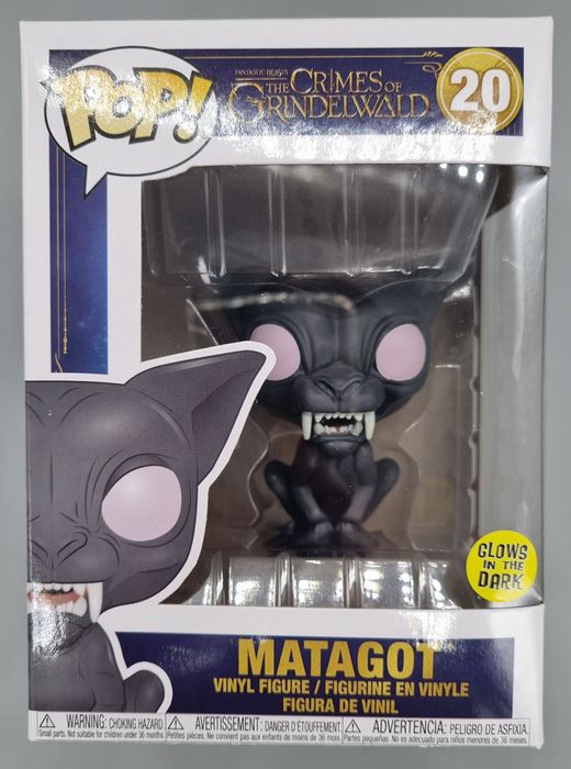 20 Matagot - Glow - Fantastic Beasts - Box Damaged Funko POP Funko