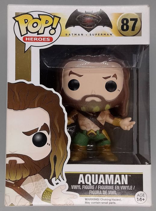 87 Aquaman - DC - Batman V Superman - Box Damaged Funko POP