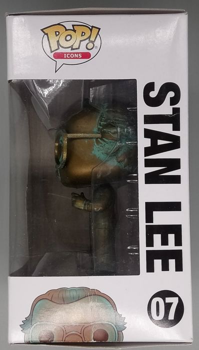 07 Stan Lee (Patina) - Stan Lee - Box Damaged Funko POP