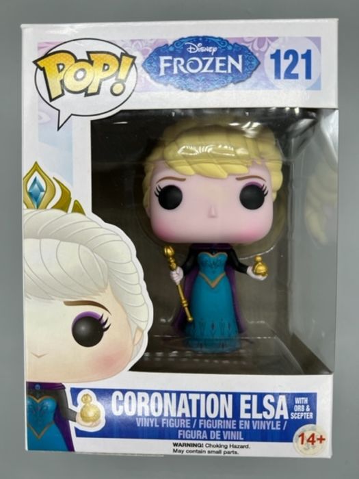 121 Coronation Elsa (w/ Orb & Scepter) - Disney Frozen Funko POP