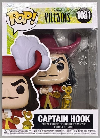 1081 Captain Hook - Disney Villians - Disney Peter Pan Funko POP