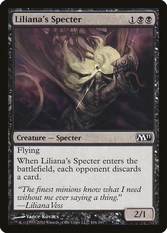104 - Liliana's Specter - Magic 2011 - Normal - Magic: The Gathering Card