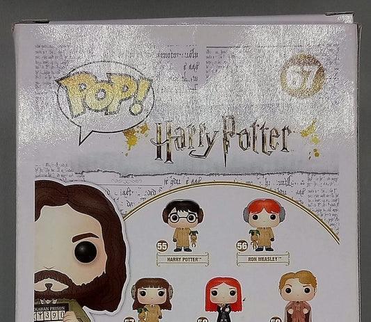 67 Sirius Black (Prisoner) B&W Chase Edition Harry P Box Damaged Funko POP