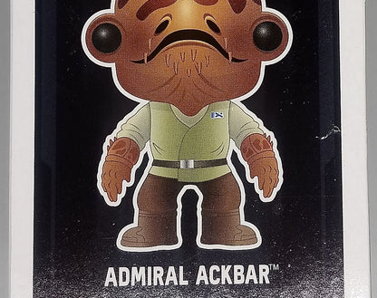 81 Admiral Ackbar - Star Wars The Force Awakens - Box Damaged Funko POP