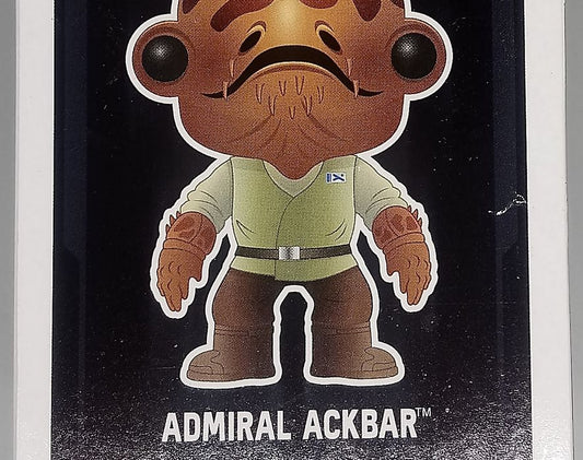 81 Admiral Ackbar - Star Wars The Force Awakens - Box Damaged Funko POP