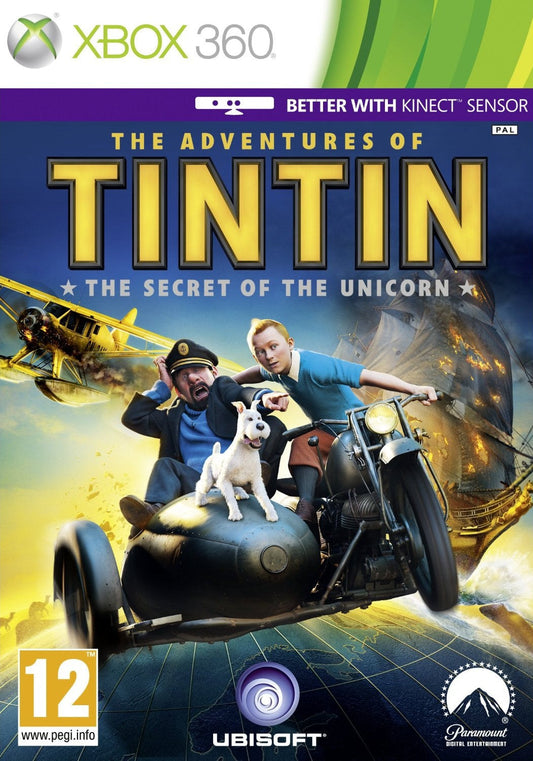 Adventures of Tintin: The Secret of the Unicorn for Microsoft Xbox 360 - [Just Disc] Xbox