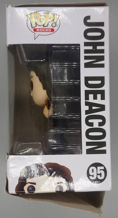 95 John Deacon - Queen - Rocks - Box Damaged Funko POP