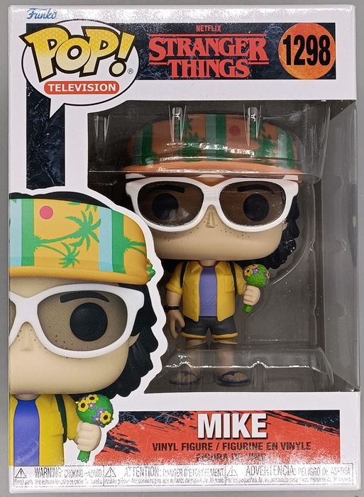 1298 Mike (w/ Flowers) - Stranger Things Funko POP