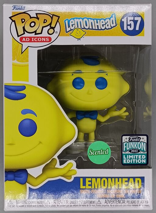 157 Lemonhead - Scented - Ad Icons - 2022 Con Funko POP