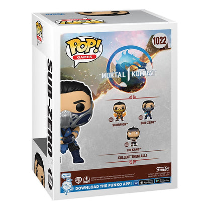 1022 Sub Zero - Mortal Kombat Funko POP - Brand New