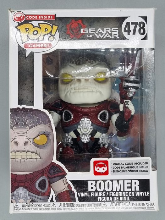 478 Boomer - Gears of War - Funko POP - Box Damaged