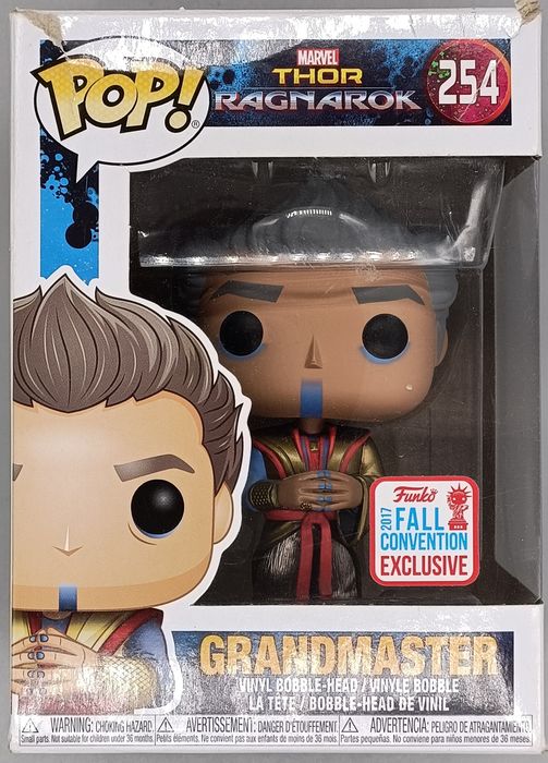 254 Grandmaster - Marvel Thor Ragnorok 2017 Con Box Damaged Funko POP