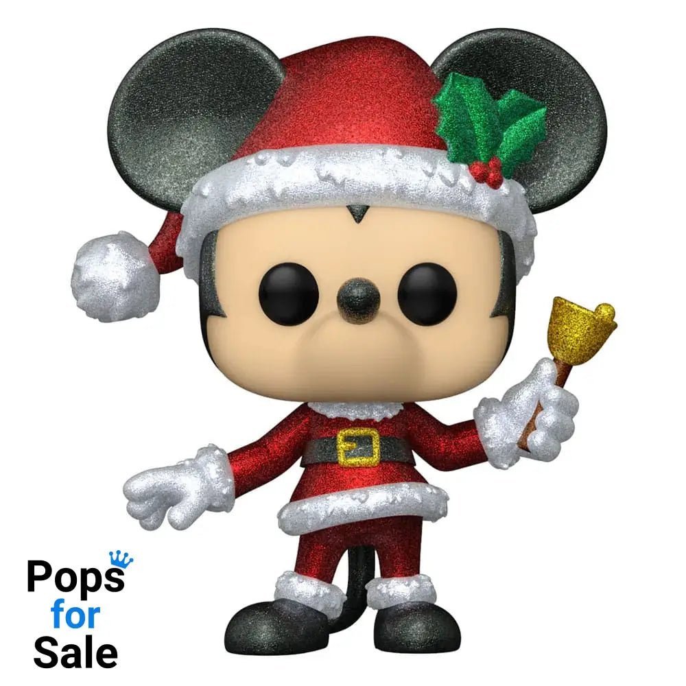 612 Mickey Mouse (Holiday) - Diamond - Disney Funko POP - Brand New