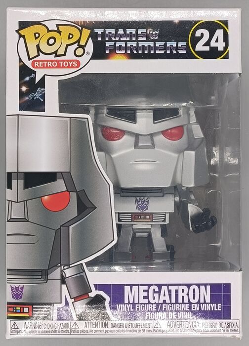 24 Megatron - Transformers - Box Damaged Funko POP