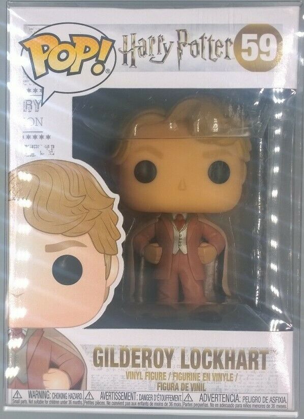 59 Gilderoy Lockhart (Brown Suit) - Harry Potter Funko POP Funko