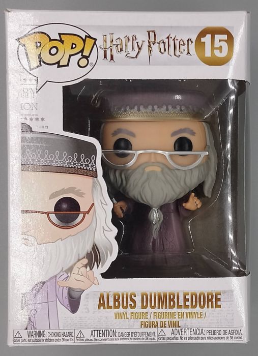 15 Albus Dumbledore (w/ Wand) - Harry Potter Box Damaged Funko POP Funko