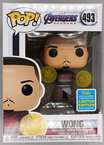 493 Wong - Marvel Avengers Endgame - 2019 Con Funko POP