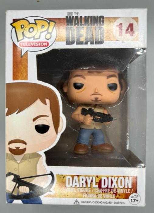 14 Daryl Dixon - The Walking Dead - Box Damaged Funko POP