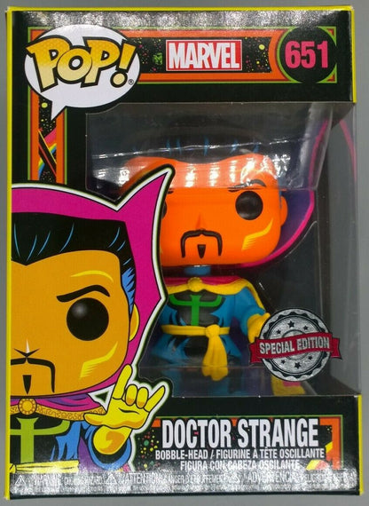651 Doctor Strange (Blacklight) - Marvel Funko POP