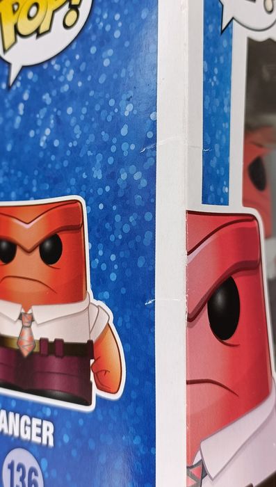 136 Anger - Disney Inside Out - Box Damaged Funko POP