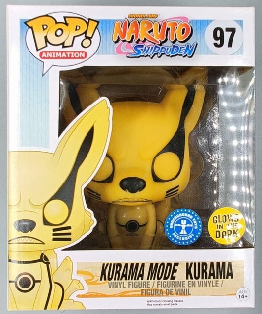 97 Kurama - 6 Inch - Glow - Naruto Shippuden Funko POP