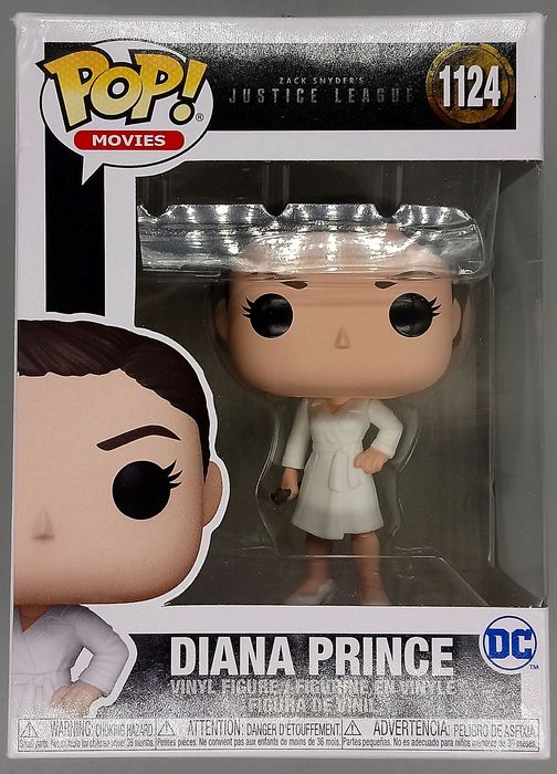 1124 Diana Prince - Zack Snyder's Justice League Box Damaged Funko POP
