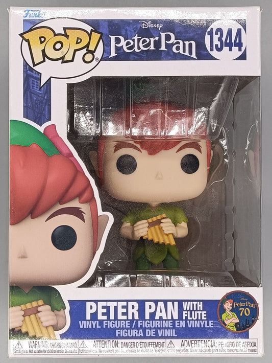 1344 Peter Pan (with Flute) Disney Peter Pan - Funko POP - Box Damaged