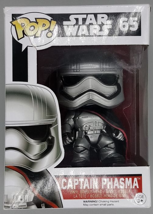 65 Captain Phasma - Star Wars The Force Awakens Box Damaged Funko POP