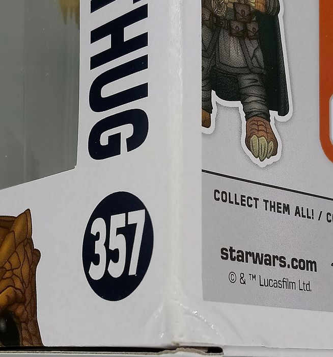 357 Trandoshan Thug - Star Wars The Mandalorian Funko POP - Box Damaged