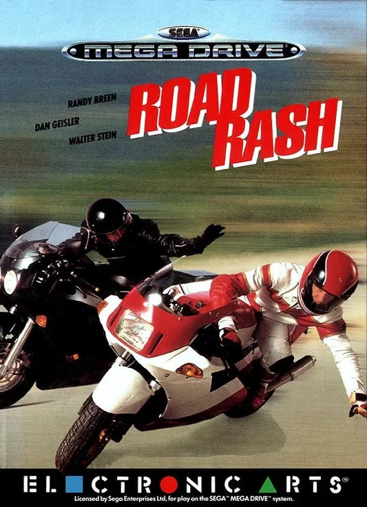 Road Rash for Sega MegaDrive Mega Drive - UK CIB Sega