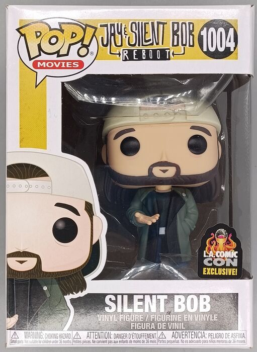 1004 Silent Bob (Reboot) - Box Damaged Funko POP