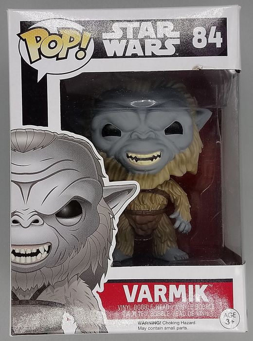 84 Varmik - Star Wars The Force Awakens - Box Damaged Funko POP