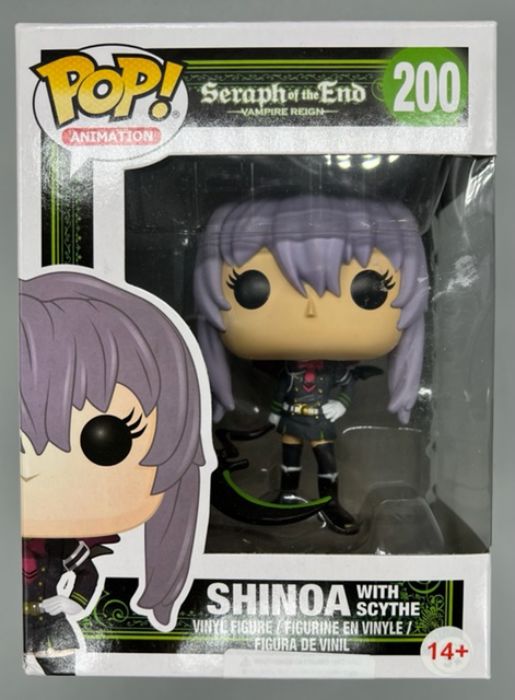 200 Shinoa (with Scythe) Seraph of the End - Box Damaged Funko POP