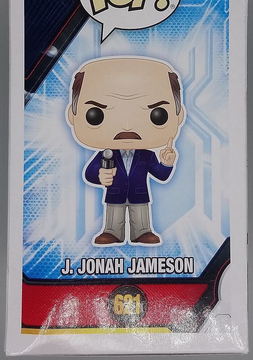 621 J. Jonah Jameson - Marvel Spider-Man - Box Damaged Funko POP