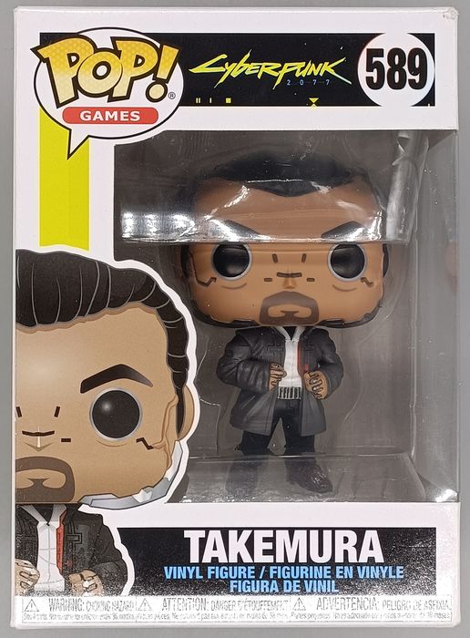 589 Takemura - Cyberpunk 2077 - Funko POP - Box Damaged