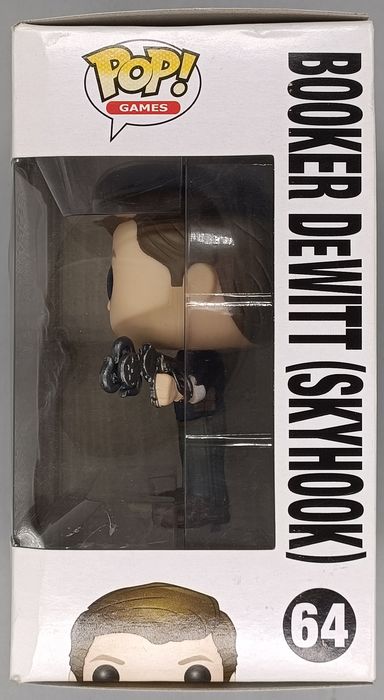 64 Booker DeWitt (Skyhook) - BioShock Infinite Box Damaged Funko POP