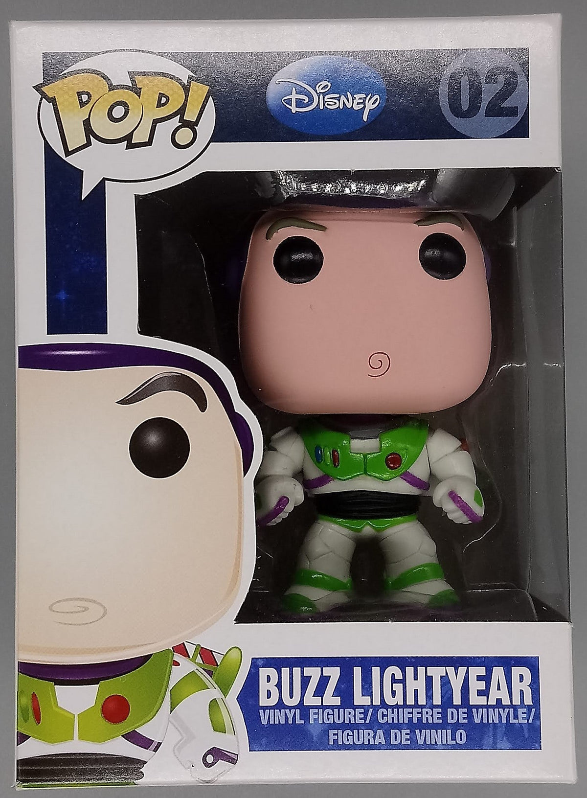 02 Buzz Lightyear - Disney Toy Story (Blue Logo) Funko POP Funko