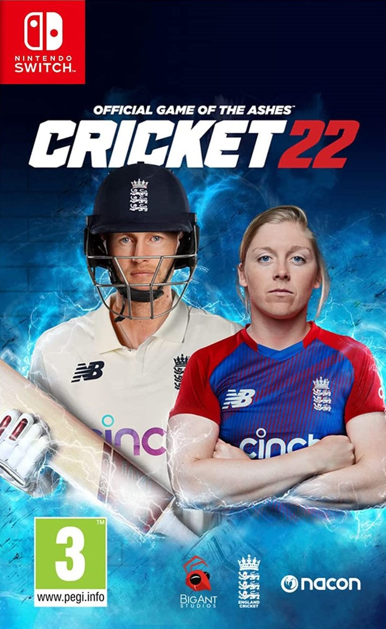 Cricket 22: The Official Game of the Ashes for Nintendo Switch Funko