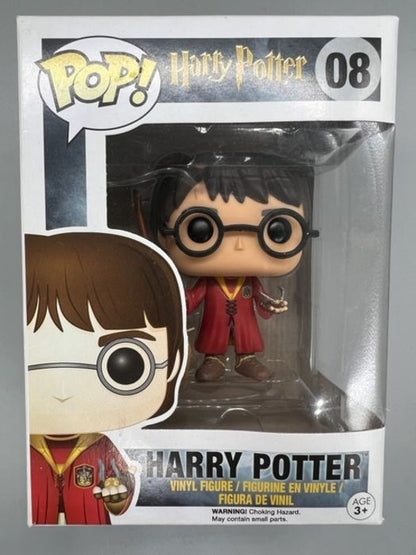 08 Harry Potter (Quidditch) - Harry Potter - Box Damaged Funko POP