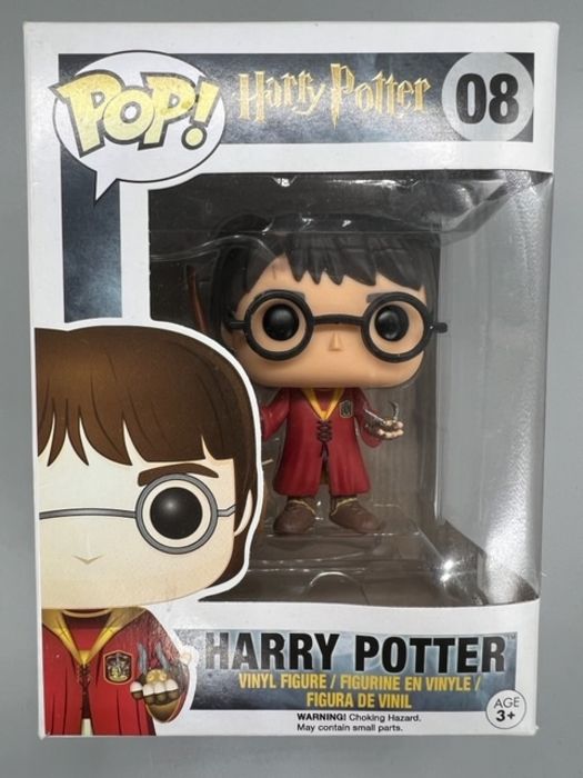 08 Harry Potter (Quidditch) - Harry Potter - Box Damaged Funko POP Funko