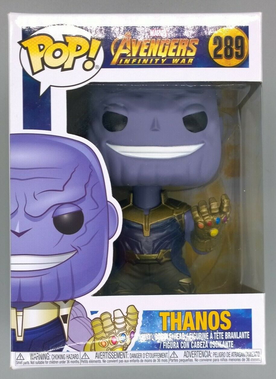 289 Thanos - Marvel Avengers Infinity War - Box Damaged Funko POP Funko