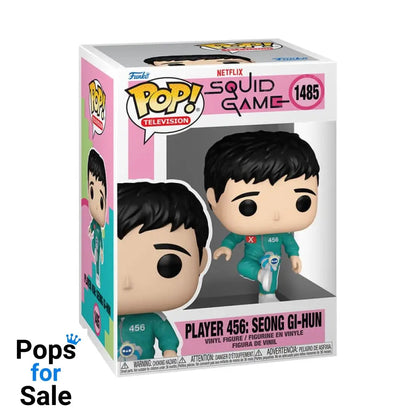 1485 Player 456 Seong Gi-Hun (Kicking Jegi) - Squid Game Funko POP PRESALE - Brand New